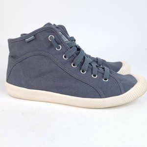 Palladium Flex Lace High Top Sneakers Womens 9 / Mens 7 Blue Gray 93303 056